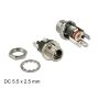 DeLOCK 89911 kabel-connector DC Zwart, Nikkel (89911) thumbnail