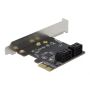 DeLOCK 90010 interfacekaart/-adapter SATA (90010) thumbnail