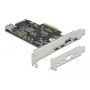 DeLOCK 90060 interfacekaart/-adapter Intern USB 3.2 Gen 2 (3.1 Gen 2) (90060) thumbnail