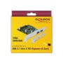 DeLOCK 90298 interfacekaart/-adapter Intern USB 3.2 Gen 1 (3.1 Gen 1) (90298) thumbnail