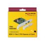 DeLOCK 90299 interfacekaart/-adapter Intern USB 3.2 Gen 1 (3.1 Gen 1) (90299) thumbnail