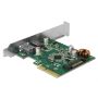 DeLOCK 90299 interfacekaart/-adapter Intern USB 3.2 Gen 1 (3.1 Gen 1) (90299) thumbnail