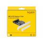 DeLOCK 90387 interfacekaart/-adapter Intern USB 3.2 Gen 1 (3.1 Gen 1) (90387) thumbnail