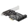 DeLOCK 90387 interfacekaart/-adapter Intern USB 3.2 Gen 1 (3.1 Gen 1) (90387) thumbnail