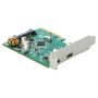 DeLOCK 90397 interfacekaart/-adapter Intern USB 3.2 Gen 1 (3.1 Gen 1) (90397) thumbnail