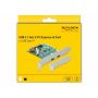 DeLOCK 90397 interfacekaart/-adapter Intern USB 3.2 Gen 1 (3.1 Gen 1) (90397) thumbnail