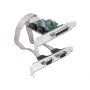 DeLOCK 90413 interfacekaart/-adapter Intern Parallel, RS-232 (90413) thumbnail