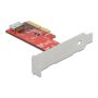 DeLOCK 90482 interfacekaart/-adapter Intern (90482) thumbnail