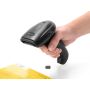 DeLOCK 90564 barcode-lezer Draagbare streepjescodelezer 1D Laser Zwart (90564) thumbnail