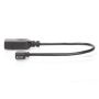 Digitus USB 2.0 ADPTER CABLE MICRO B-A USB-kabel 0,15 m Micro-USB B USB A Zwart (AK-300313-002-S) thumbnail