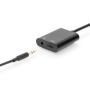 Digitus AK-300400-002-S interface hub USB 3.2 Gen 1 (3.1 Gen 1) Type-C Zwart (AK-300400-002-S) thumbnail