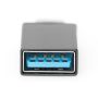 Digitus AK-300506-000-S tussenstuk voor kabels USB C USB A Zwart (AK-300506-000-S) thumbnail