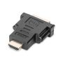 Digitus AK-330505-000-S tussenstuk voor kabels HDMI Type A (Standard) DVI-I, (24+5) Zwart (AK-330505-000-S) thumbnail
