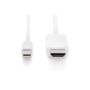 Digitus AK-340304-020-W video kabel adapter 2 m Mini DisplayPort HDMI Type A (Standaard) Wit (AK-340304-020-W) thumbnail