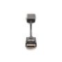 Digitus AK-340408-001-S video kabel adapter 0,15 m DisplayPort HDMI Type A (Standaard) Zwart (AK-340408-001-S) thumbnail