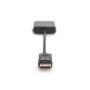 Digitus AK-340409-001-S video kabel adapter 0,15 m DisplayPort DVI-I Zwart (AK-340409-001-S) thumbnail