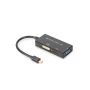 Digitus AK-340419-002-S video kabel adapter 0,2 m Mini DisplayPort DVI-D Zwart (AK-340419-002-S) thumbnail
