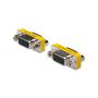 Digitus AK-610512-000-I tussenstuk voor kabels D-Sub Roestvrijstaal, Geel (AK-610512-000-I) thumbnail