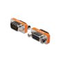 Digitus ZERO MODEM ADAPTER D-SUB9 METAL HOUSING M/F VGA (D-Sub) Oranje, Zilver (AK-610513-000-I) thumbnail