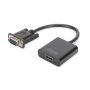 Digitus DA-70473 video kabel adapter 0,15 m VGA (D-Sub) Zwart (DA-70473) thumbnail