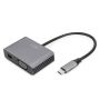 Digitus DA-70825 video kabel adapter 0,2 m USB Type-C Mini DisplayPort + VGA Grijs (DA-70825) thumbnail