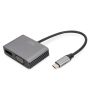 Digitus DA-70827 video kabel adapter 0,2 m USB Type-C DisplayPort + VGA Zwart (DA-70827) thumbnail