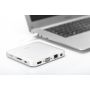Digitus DA-70863 notebook dock & poortreplicator Bedraad USB 3.2 Gen 2 (3.1 Gen 2) Type-C Zilver (DA-70863) thumbnail