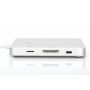 Digitus DA-70863 notebook dock & poortreplicator Bedraad USB 3.2 Gen 2 (3.1 Gen 2) Type-C Zilver (DA-70863) thumbnail