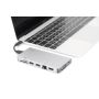 Digitus DA-70866 notebook dock & poortreplicator Bedraad USB 3.2 Gen 2 (3.1 Gen 2) Type-C Zilver (DA-70866) thumbnail