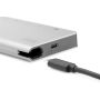 Digitus DA-70866 notebook dock & poortreplicator Bedraad USB 3.2 Gen 2 (3.1 Gen 2) Type-C Zilver (DA-70866) thumbnail