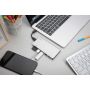 Digitus DA-70866 notebook dock & poortreplicator Bedraad USB 3.2 Gen 2 (3.1 Gen 2) Type-C Zilver (DA-70866) thumbnail