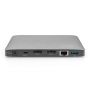 Digitus DA-70895 notebook dock & poortreplicator Bedraad Thunderbolt 3 Zwart, Grijs (DA-70895) thumbnail