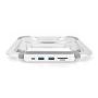 Digitus DA-90408 notebook dock & poortreplicator Bedraad USB 3.2 Gen 1 (3.1 Gen 1) Type-C Aluminium (DA-90408) thumbnail