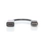 Digitus DisplayPort - HDMI 0,15 m HDMI Type A (Standaard) Zwart (DB-340400-001-S) thumbnail