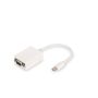 Digitus DB-340407-001-W video kabel adapter 0,15 m Mini DisplayPort Wit (DB-340407-001-W) thumbnail