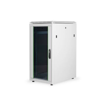 Digitus DN-19 22U-6/8-1 rack Vrijstaande rek Grijs (DN-19 22U-6/8-1) thumbnail