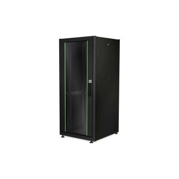 Digitus DN-19 26U-6/6-DB rack Vrijstaande rek Zwart (DN-19 26U-6/6-DB) thumbnail
