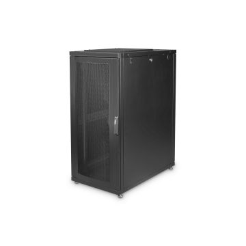 Digitus DN-19 SRV-26U-B-1 rack Vrijstaande rek Zwart (DN-19 SRV-26U-B-1) thumbnail