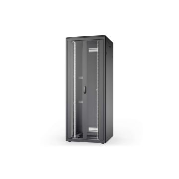 Digitus DN-31114-B rack 42U Vrijstaande rek Zwart (DN-31114-B) thumbnail
