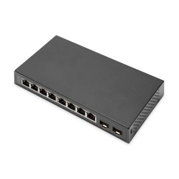 Digitus DN-80067 netwerk-switch Unmanaged Gigabit Ethernet (10/100/1000) Zwart (DN-80067) thumbnail