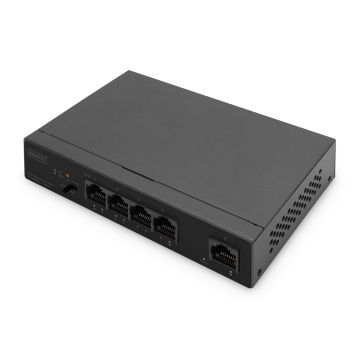 Digitus DN-95330-1 netwerk-switch Unmanaged Gigabit Ethernet (10/100/1000) Power over Ethernet (PoE) Zwart (DN-95330-1) thumbnail