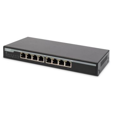 Digitus DN-95340 netwerk-switch Unmanaged Gigabit Ethernet (10/100/1000) Power over Ethernet (PoE) Zwart (DN-95340) thumbnail