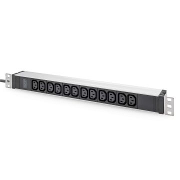 Digitus DN-95426 energiedistributie 12 AC-uitgang(en) 1U (DN-95426) thumbnail