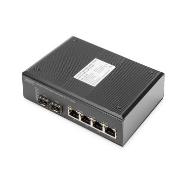 Digitus DN-651106 netwerk-switch Unmanaged L2 Gigabit Ethernet (10/100/1000) Zwart (DS-51000-1) thumbnail