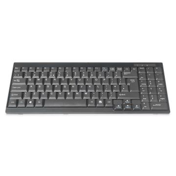 Digitus DS-72000UK toetsenbord QWERTY Engels Zwart (DS-72000UK) thumbnail