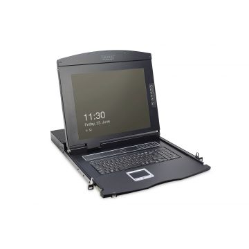 Digitus DS-72210-3GE rack console 43,2 cm (17") 1280 x 1024 Pixels Zwart 1U
