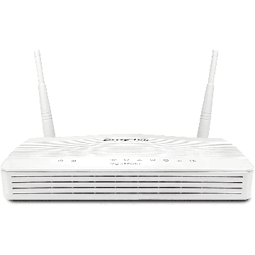 Draytek Vigor 2766ac - Wireless Router - DSL-Modem - 4-Port-Switch - GigE - WAN-Ports: 2 - 802,11a/b/g/n/ac - Dual-Band - wandmo (V2766AC-DE-AT-CH) thumbnail