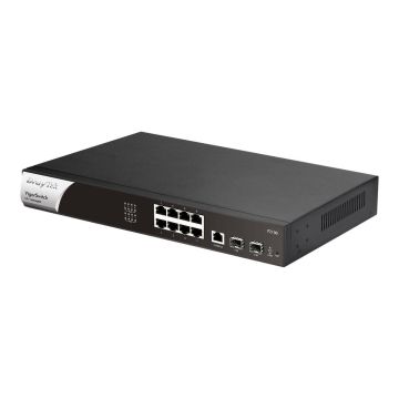 Draytek Switch 330mm DrayTek VigorSwitch  P-2100   2*SFP+/ 8*GE/PoE+ retail (VSWITCHP2100-DE-AT-CH) thumbnail