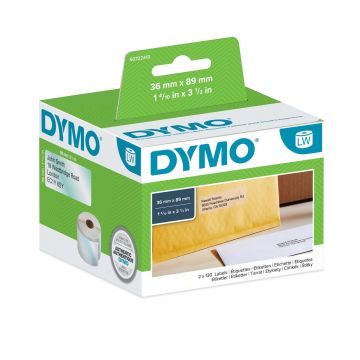 DYMO LW - Grote adreslabels - 36 x 89 mm - S0722410