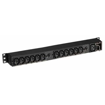 Eaton EFLX12I energiedistributie 13 AC-uitgang(en) 1U Zwart (EFLX12I) thumbnail